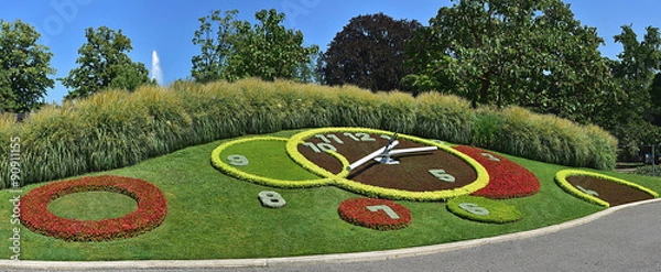 Obraz Geneva Flower Clock