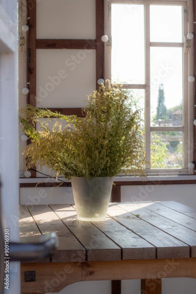 Obraz window with flowers