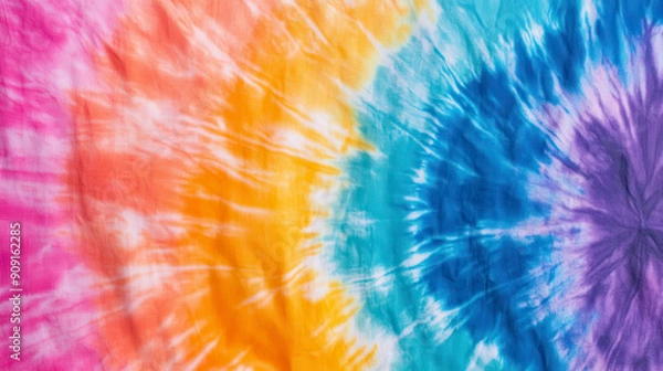 Obraz tye-dye rainbow background
