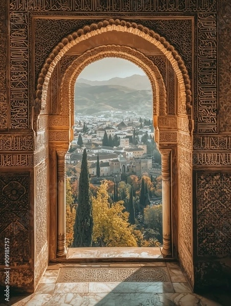 Obraz Alhambra view