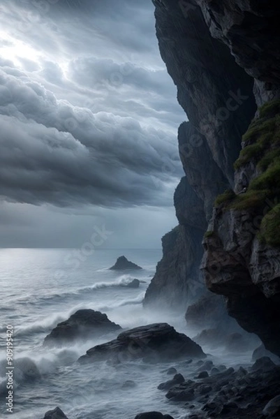 Fototapeta Seascape Cliffs