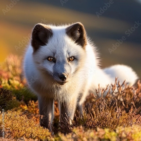 Obraz Arctic fox (Vulpes lagopus), AI generated