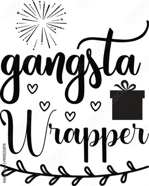 Obraz gangsta wrapper