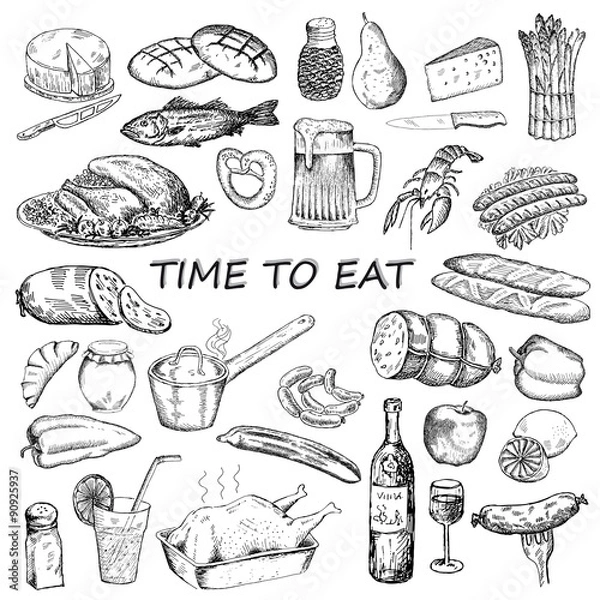Obraz time to eat
