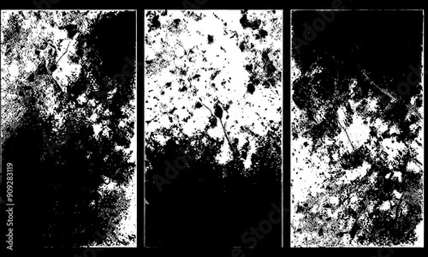 Fototapeta Concrete Textured Surface. Abstract Old Surface of Gravel Stone Terrazzo Floor Background. Stone Granite Black White Background Marble Surface Pattern. Terrazzo Marble Grey Texture. Realistic, Pattern