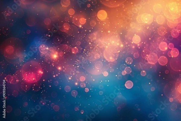 Fototapeta Abstract Background with Colorful Lights