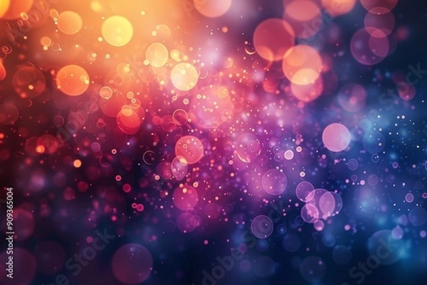 Fototapeta Abstract Background with Blurred Lights