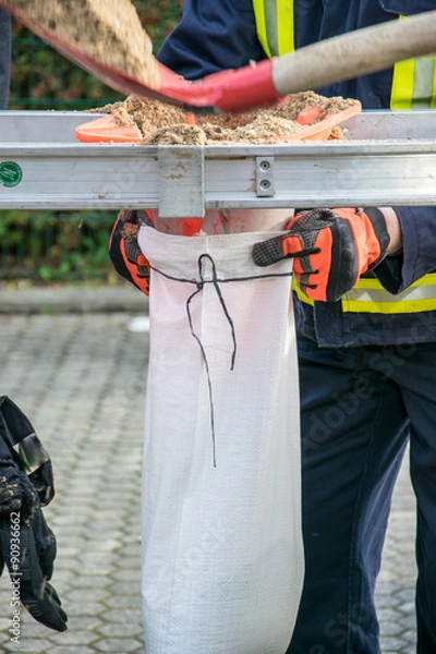 Obraz Hochwasserschutz