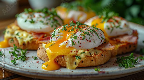 Obraz eggs Benedict