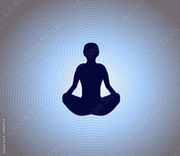 Obraz Méditation ondes