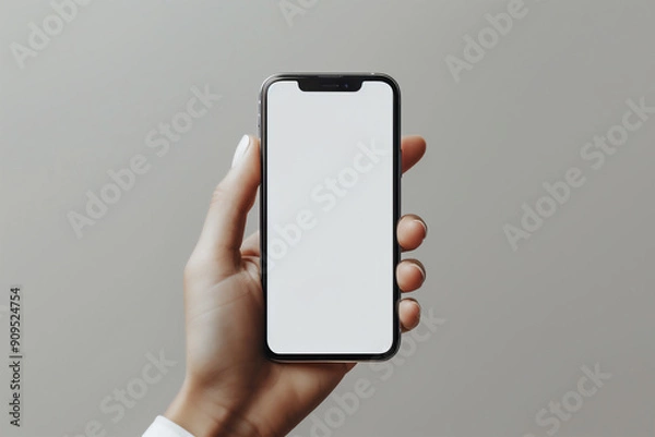 Fototapeta スマートフォンを持つ手