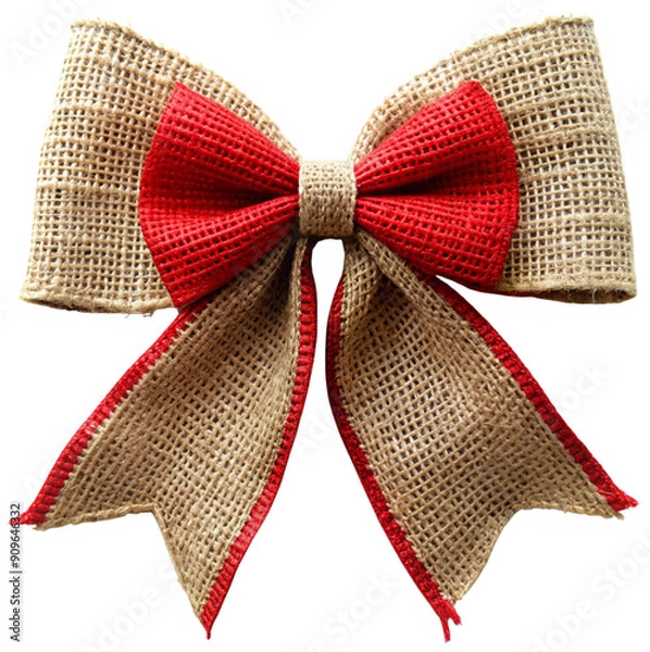 Obraz Bow ,Rustic Burlap Bow