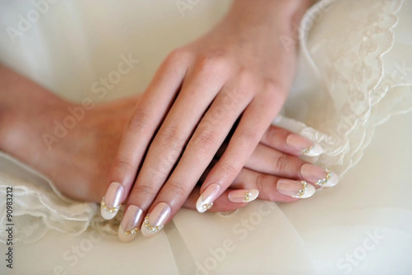 Fototapeta ブライダルネイル