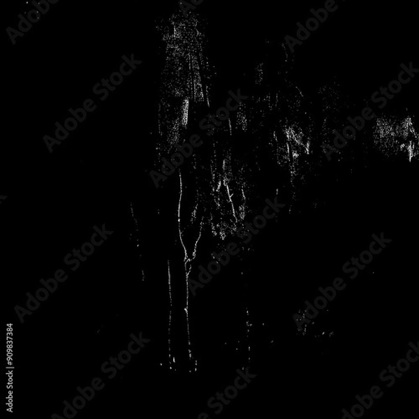 Fototapeta Dark Grunge Texture with Abstract Brushstrokes