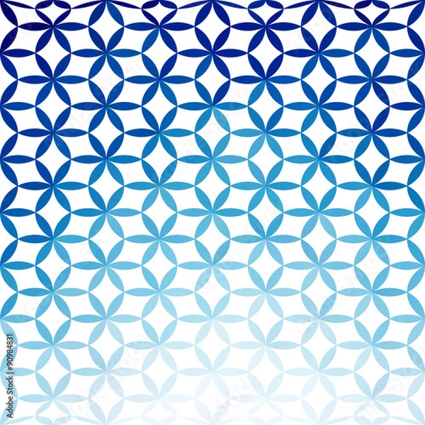 Obraz Blue mesh Background, Creative Design Templates