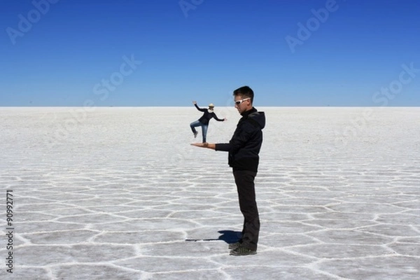 Fototapeta Salar również śpi
