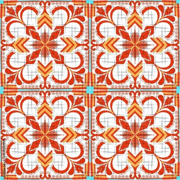 Obraz seamless floral pattern,background