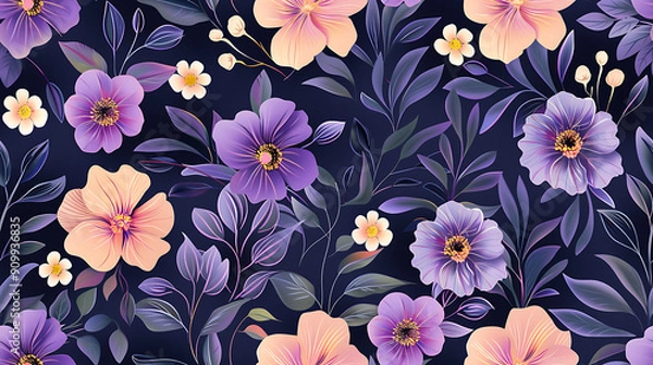 Fototapeta pattern of flower