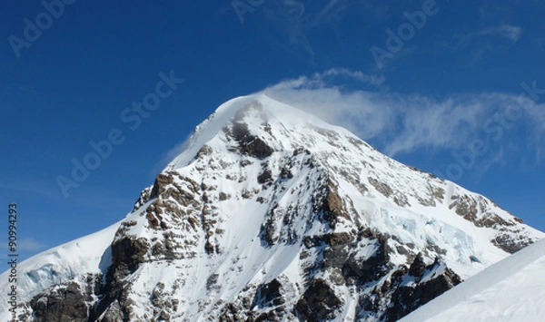 Obraz Schneeverwehung am Gipfel 