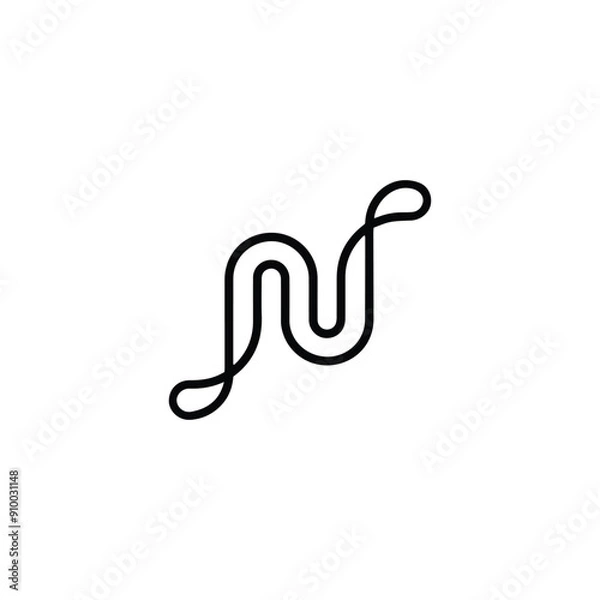 Obraz N Creative Logo Design V4