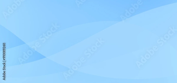Fototapeta abstract blue background with waves