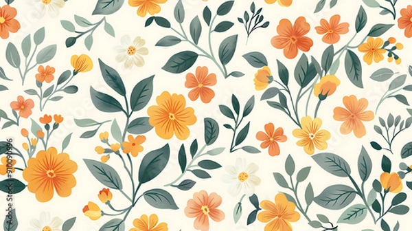 Obraz flower pattern