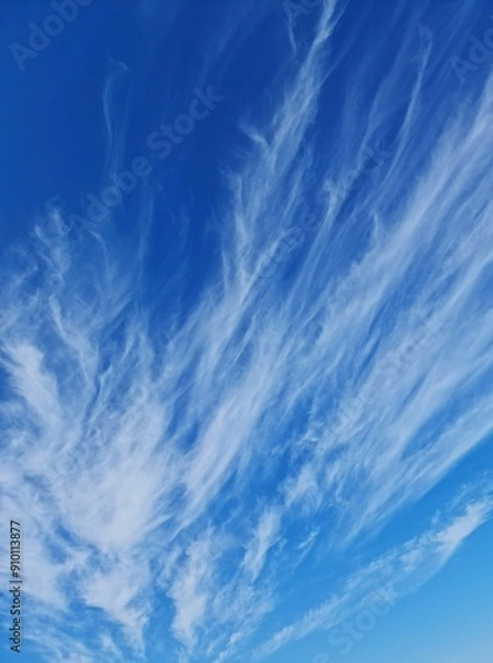 Obraz blue sky with clouds