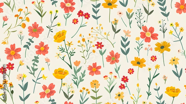 Obraz flower pattern
