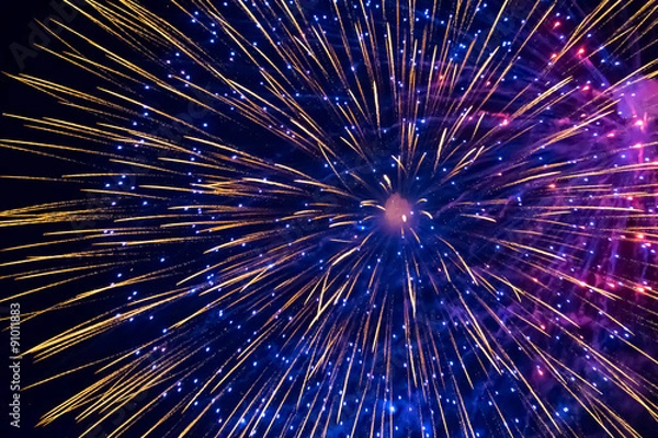 Fototapeta Fireworks