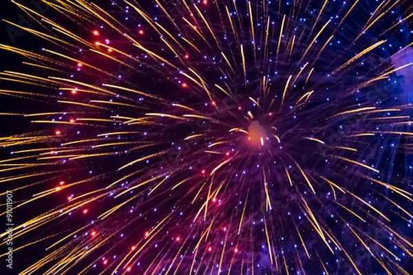 Fototapeta Fireworks