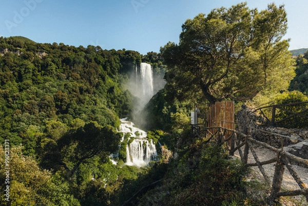 Obraz Multi-tiered Waterfall