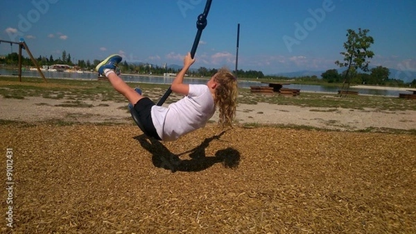 Fototapeta Tyrolienne