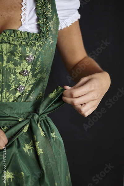 Fototapeta Dziewczyna w dirndl