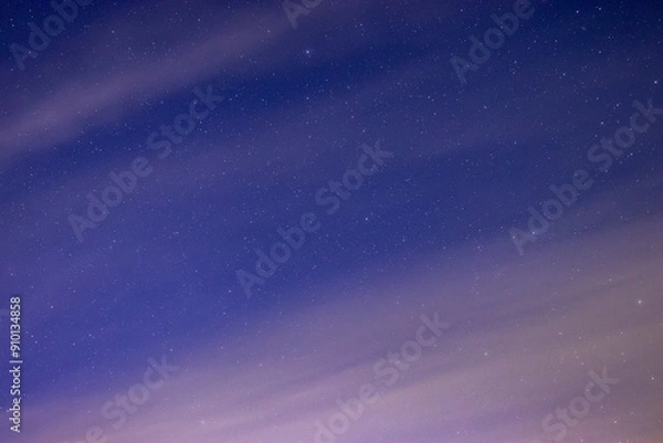 Fototapeta night sky over germany with partial northern lights