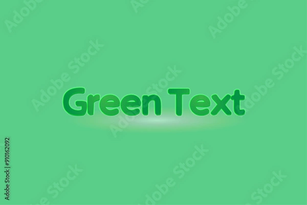 Fototapeta Creative text effect design template