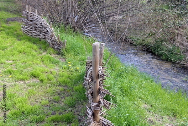 Obraz Uferschutz an der Rodau