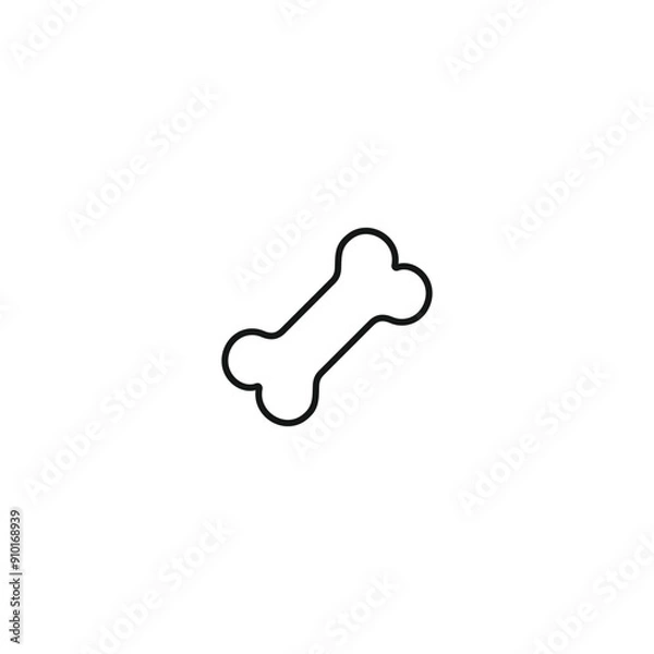 Obraz Bone icon vector. EPS 10 editable vector