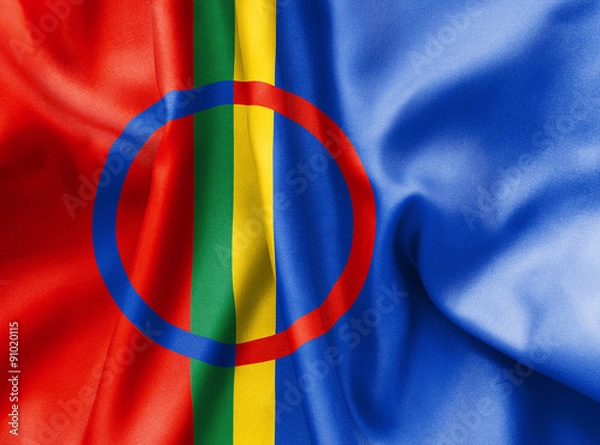 Obraz Sami Flag