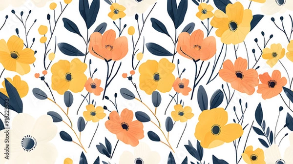 Obraz flower pattern