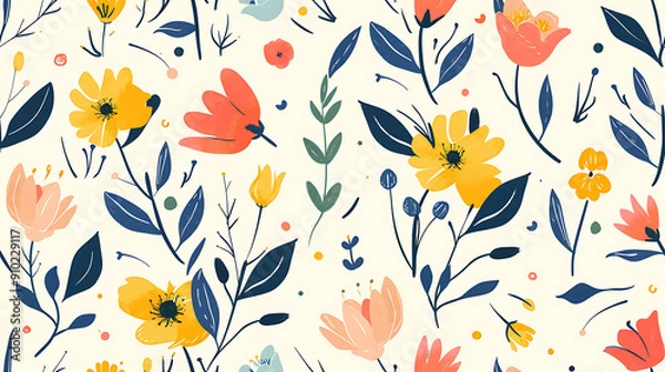 Obraz flower pattern