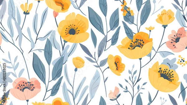 Fototapeta flower pattern