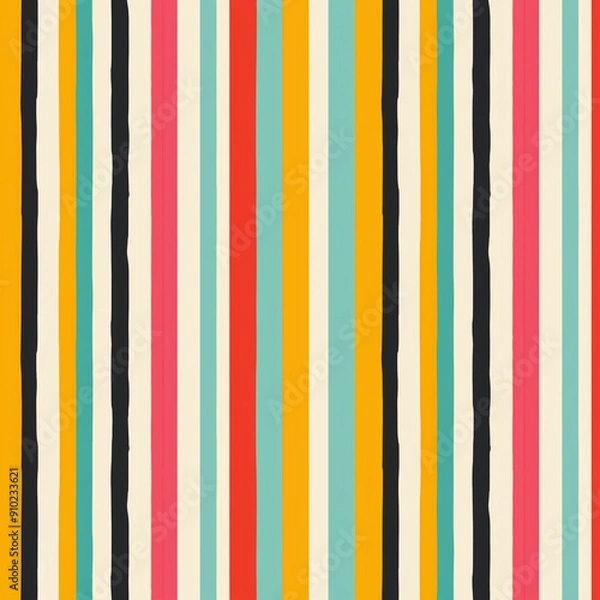 Fototapeta Multi-colored stripes