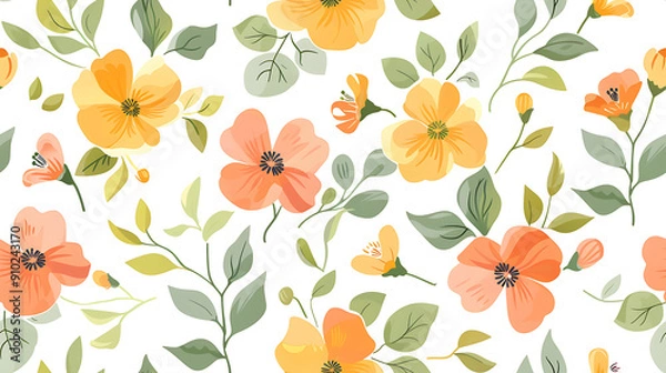 Fototapeta pattern of flower