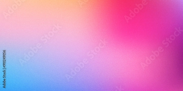 Obraz Color gradient background, abstract orange grain gradation texture, vector pink noise texture blur abstract background