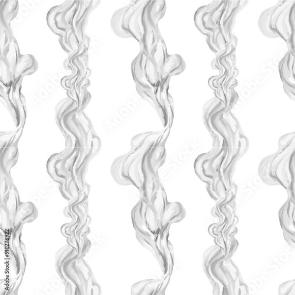 Obraz Seamless pattern on isolated background