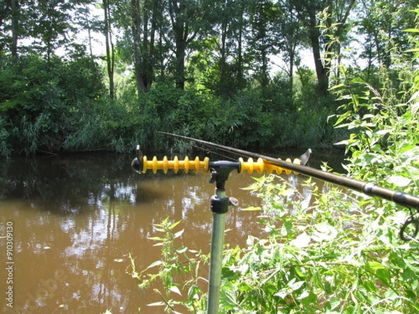 Obraz Feederrute im Rutenhalter