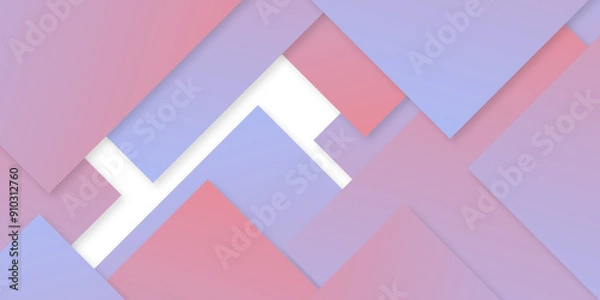Fototapeta Abstract gradient background with overlay stripes shape. Modern random object shape texture.Geometric background. Vector illustration abstract graphic design banner pattern presentation background web