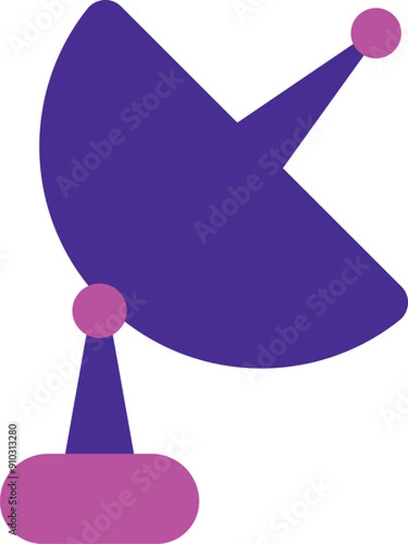 Obraz Modern Tower with Wi-Fi Signal and Network Sharing Icon Design in Vector Format | EPS File | Digital Communication and Connectivity Symbol