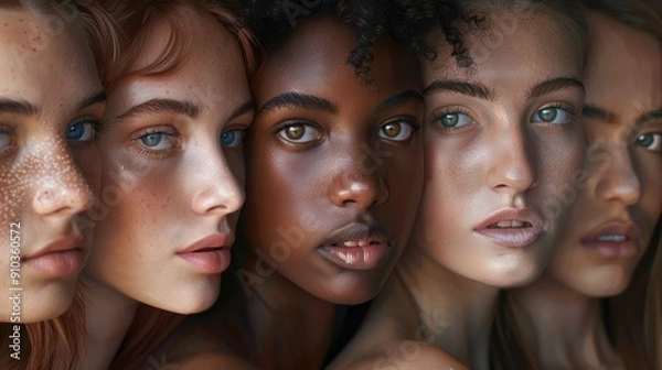 Fototapeta Managing diversity and gender in an innovative way.