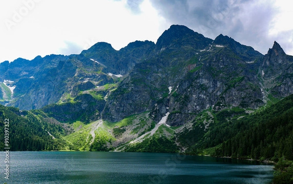 Obraz lake in the mountains